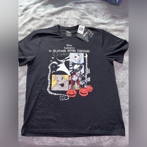 Disney Black Nightmare Before Christmas Tee